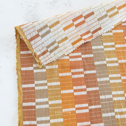 ** PREORDER **  Southwest Stripe in SADDLE | Lucky Loom
