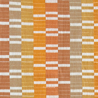 ** PREORDER **  Southwest Stripe in SADDLE | Lucky Loom