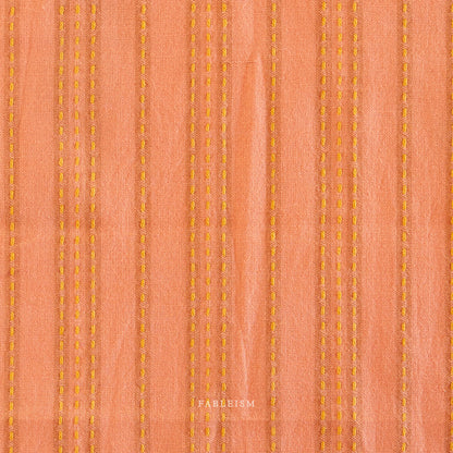 Stitch Stripe in GINGER | Lucky Loom