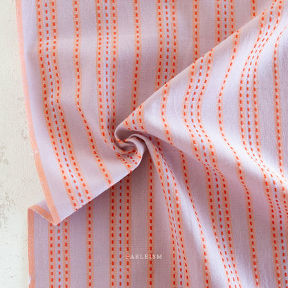 Stitch Stripe in LAVENDER | Lucky Loom