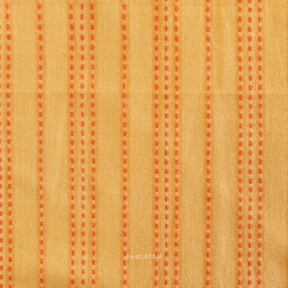 Stitch Stripe in TUMERIC | Lucky Loom