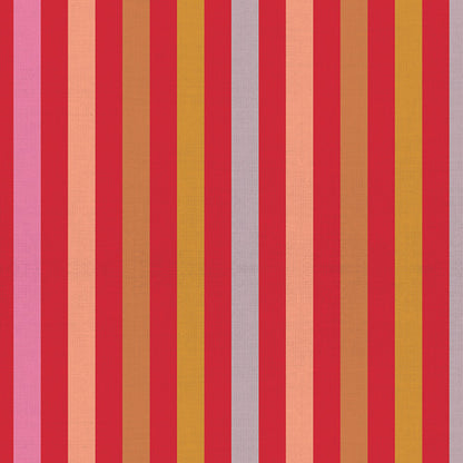 **PREORDER**  Stripe in Fruit Salad - Picnic Wovens by Suzy Quilts | Art Gallery Fabrics