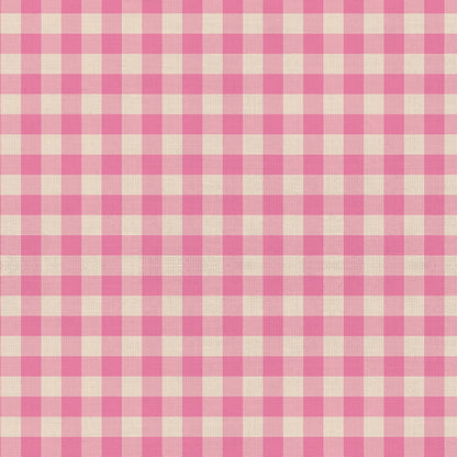 **PREORDER**  Gingham in Bubblegum - Picnic Wovens by Suzy Quilts | Art Gallery Fabrics
