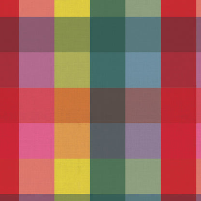 **PREORDER**  Large Plaid in Rainbow - Picnic Wovens by Suzy Quilts | Art Gallery Fabrics