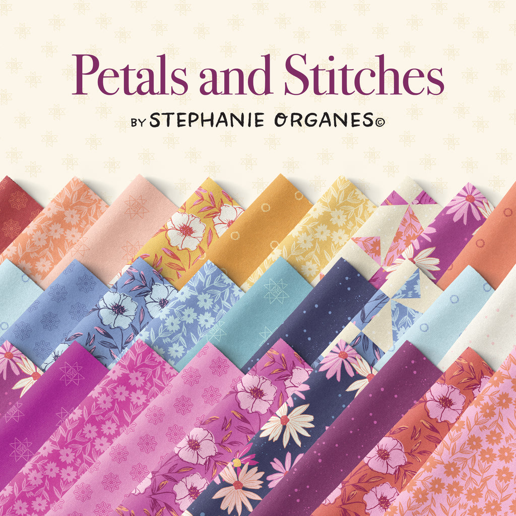 Sunshine Blooms in CORAL | Petals and Stitches