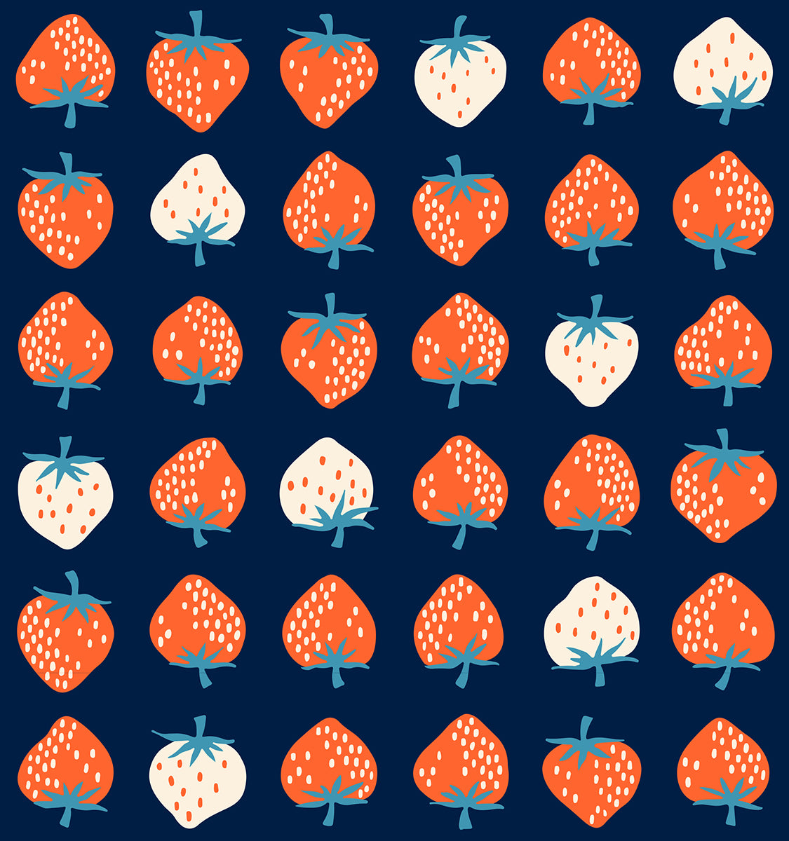 Navy | Strawberry