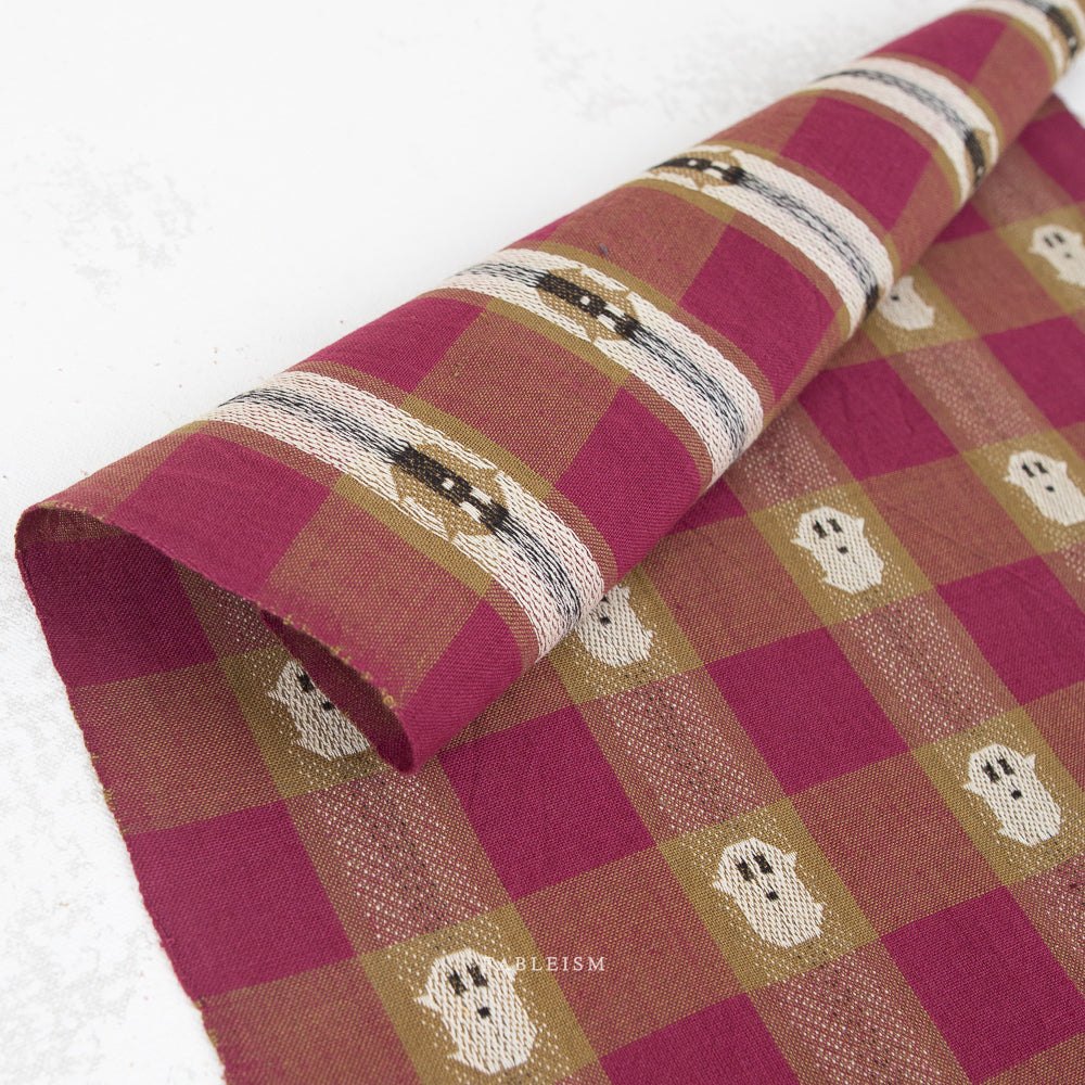 ** PREORDER **  Ghostie Gingham in Berry - Shadow Hill | Fableism