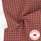 ** PREORDER **  Quarter Inch Gingham in Berry - Shadow Hill | Fableism