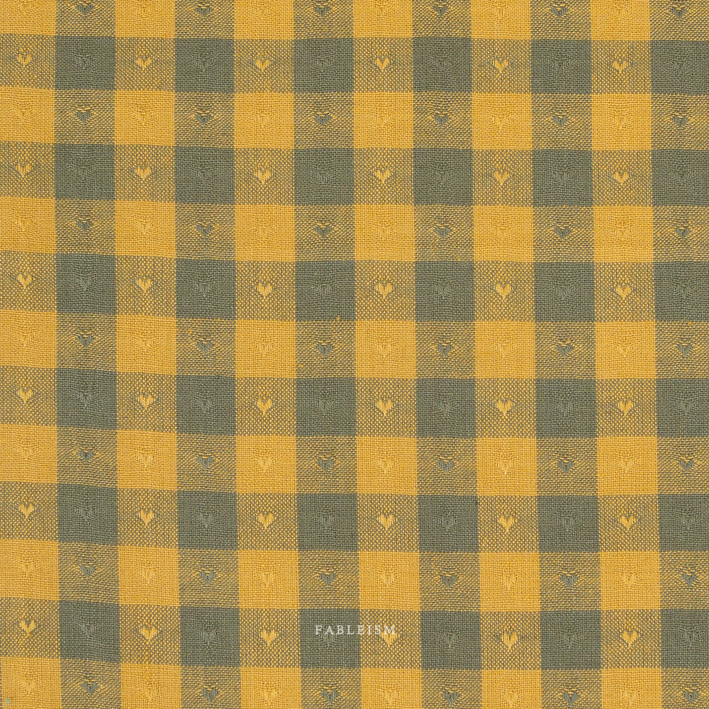 ** PREORDER **  Gingham Hearts in Moss - Shadow Hill | Fableism