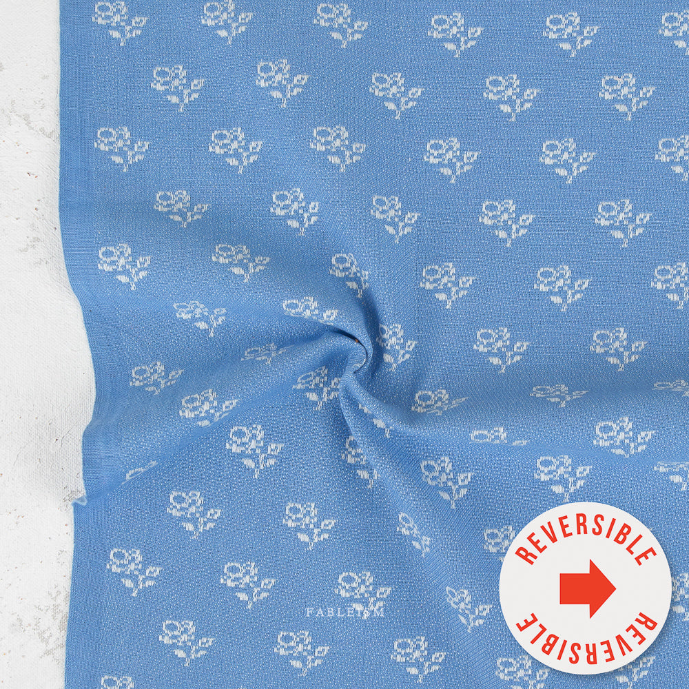** PREORDER **  Mini Roses in Larkspur (Jacquard) - Swedish Meadow | Fableism