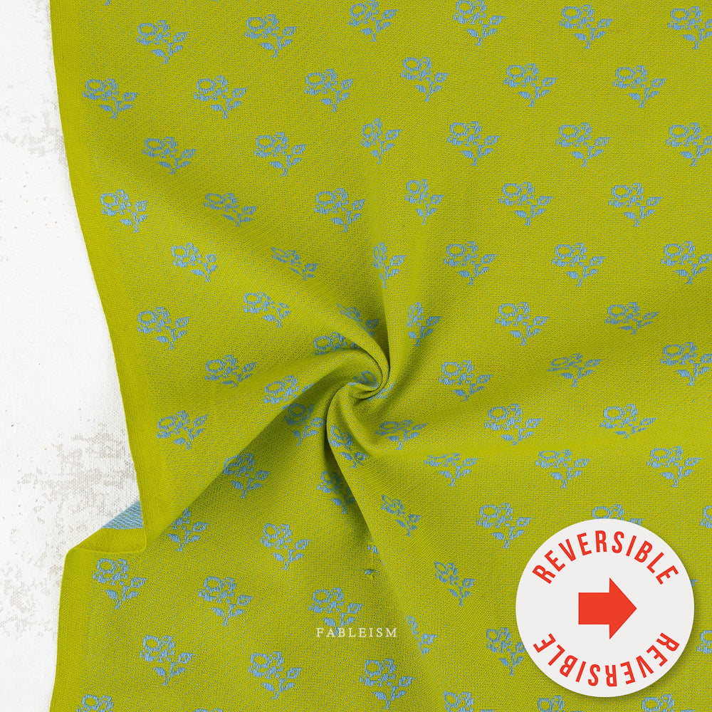 ** PREORDER **  Mini Roses in Sunny Grass (Jacquard) - Swedish Meadow | Fableism