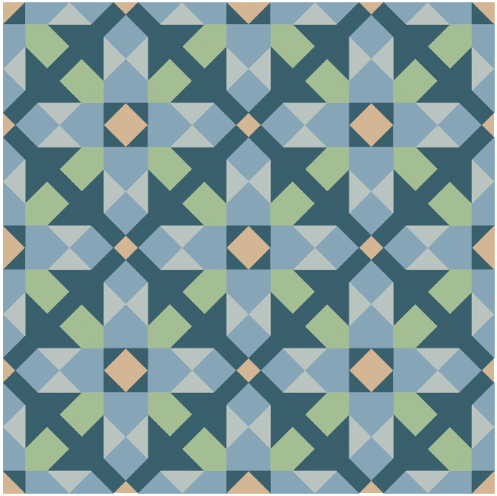 Easthampton Quilt Fabric Bundle - MARINA