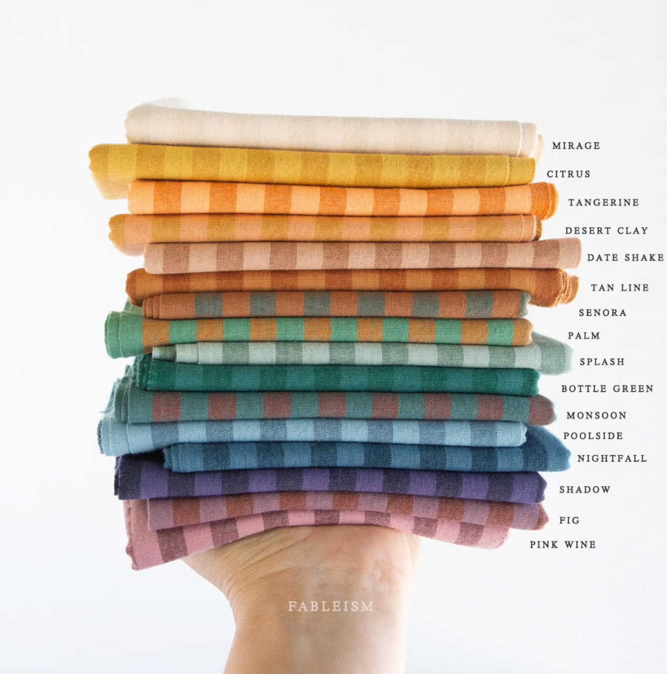 ** PREORDER ** Tangerine - Sun Stripes | Fableism Supply Co