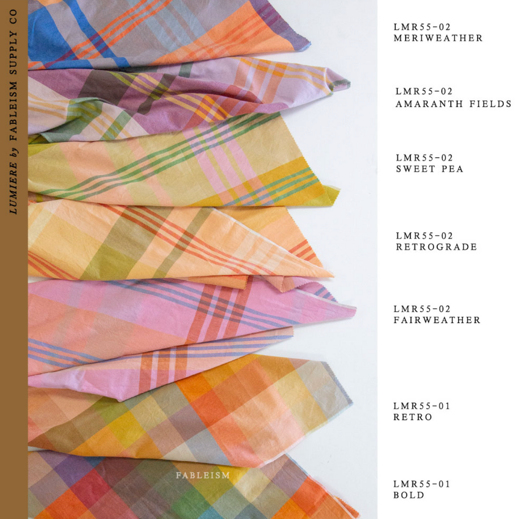 Lumiére - Wide Happy Checkers in BOLD