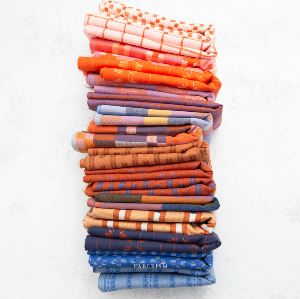 ** PREORDER **  Basket Weave in Picnic - Fine and Dandy Collection by Fableism Supply Co
