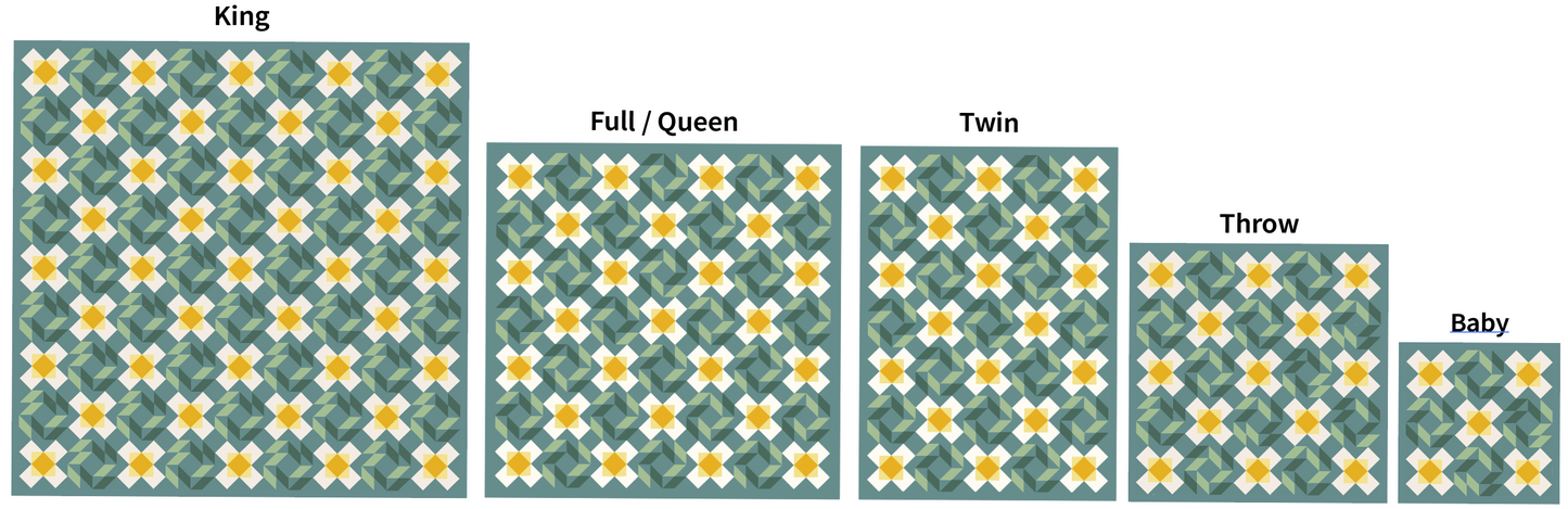 Tower Hill Quilt Pattern - PDF