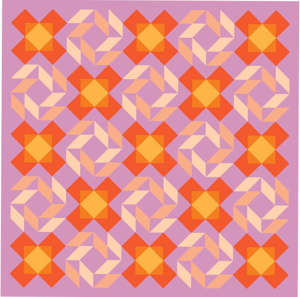 Tower Hill Quilt Pattern - PDF