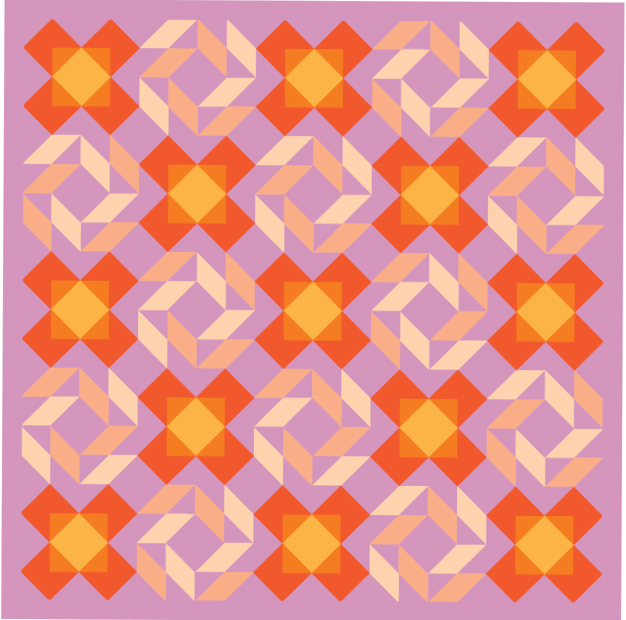 Tower Hill Quilt Pattern - PDF