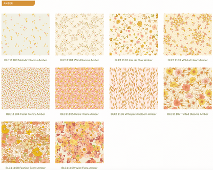 AMBER - Bloomcore Fat Quarter Bundle | AGF