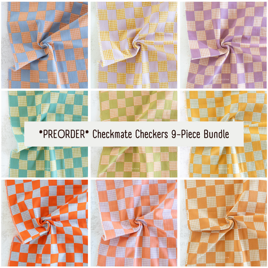 ** PREORDER ** Checkmate Checkers - 9-Piece Bundle