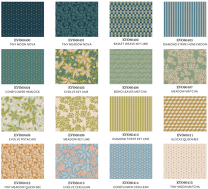 Diamond Stripe KEY LIME - Evolve by Suzy Quilts | AGF
