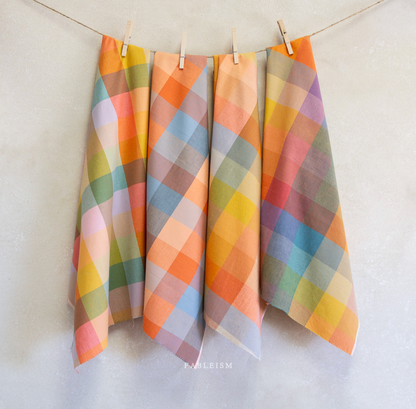 **PREORDER**  Wide Happy Checkers in BLOOM - Lumiére