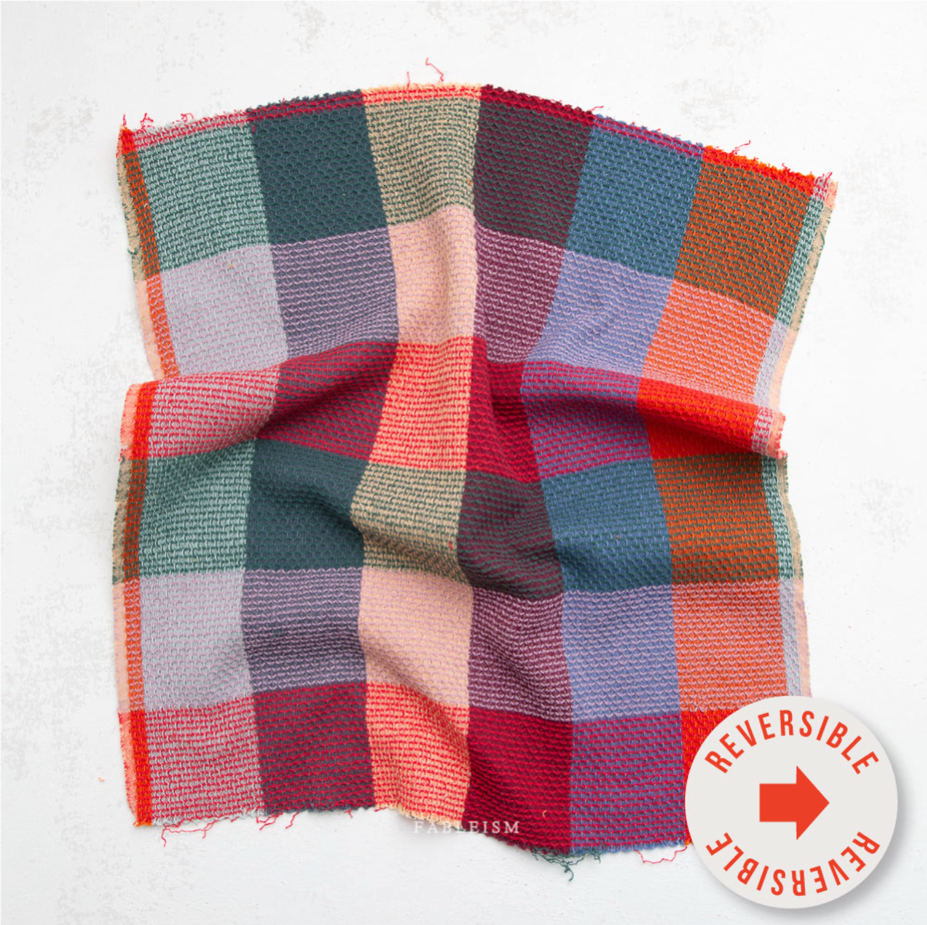 **PREORDER**  Waffle Happy Checkers in Sangria | Fableism