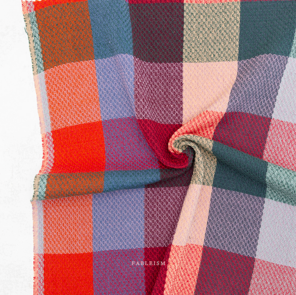 **PREORDER**  Waffle Happy Checkers in Sangria | Fableism