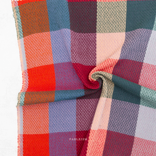 **PREORDER**  Waffle Happy Checkers in Sangria | Fableism