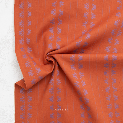 ** PREORDER **  Deco Stripe in Spice - Fine and Dandy Collection by Fableism Supply Co