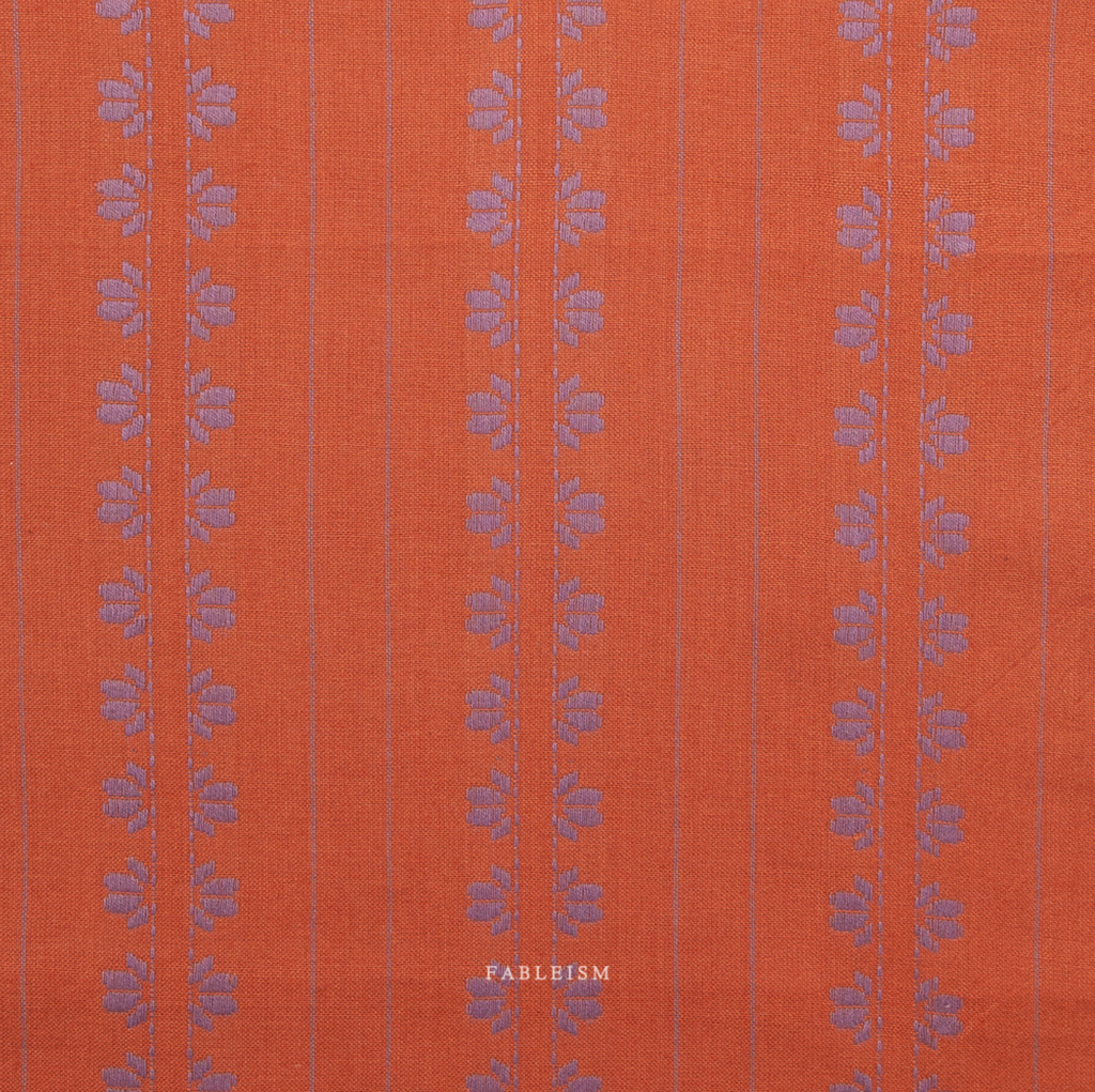 ** PREORDER **  Deco Stripe in Spice - Fine and Dandy Collection by Fableism Supply Co