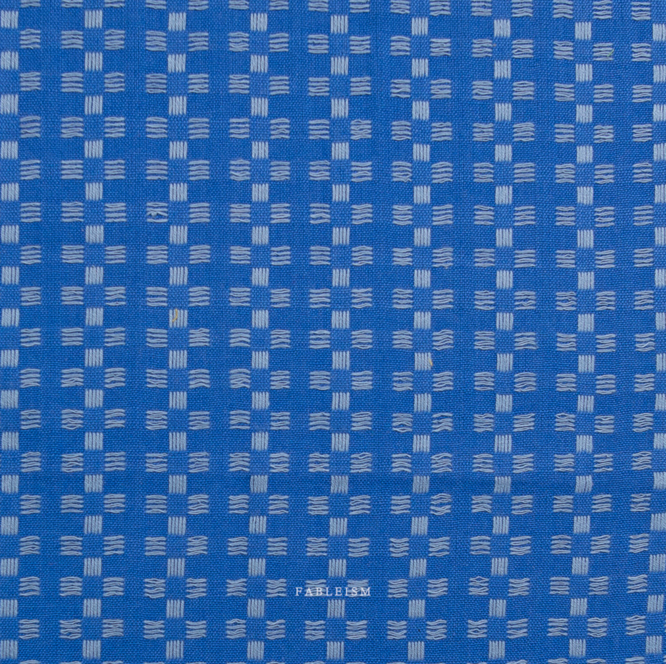 ** PREORDER **  Basket Weave in Bright Blue - Fine and Dandy Collection by Fableism Supply Co