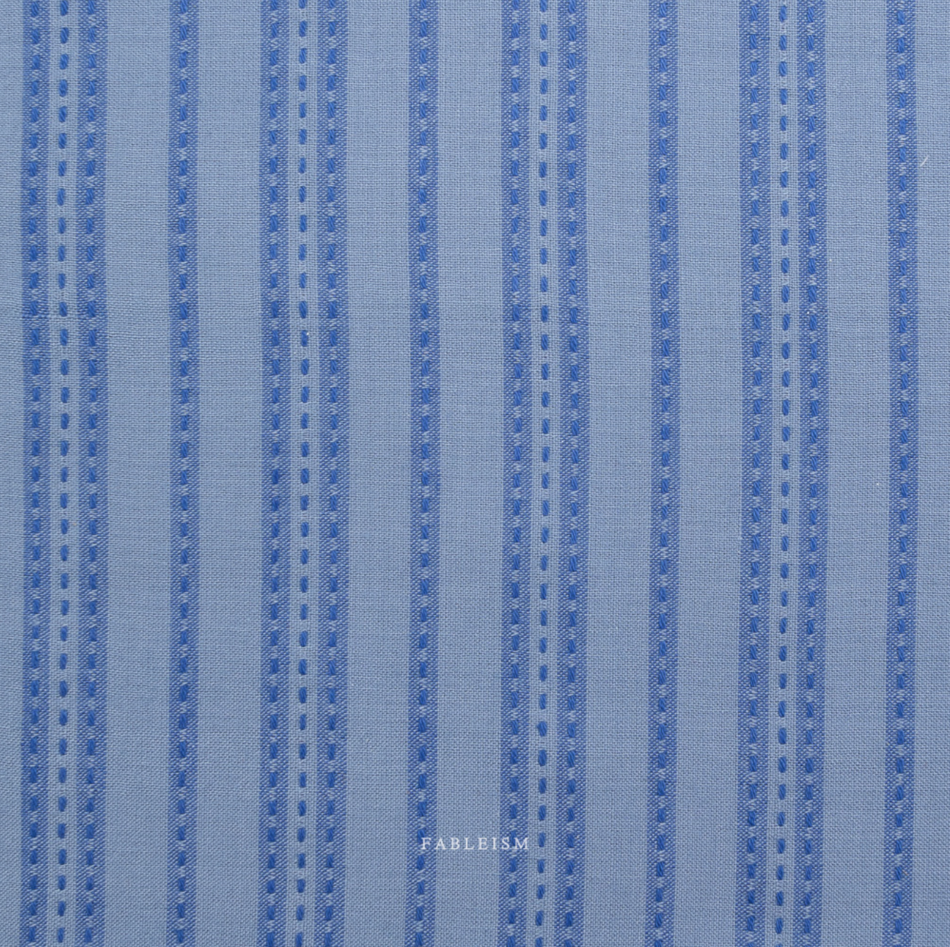 ** PREORDER **  Stitch Stripe in Blue - Fine and Dandy Collection by Fableism Supply Co