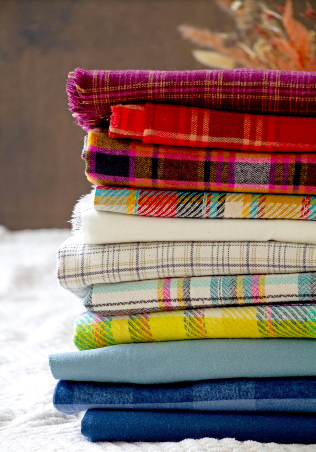 Sketch Plaid Tealberry - Highlands Woven FLANNEL | AGF
