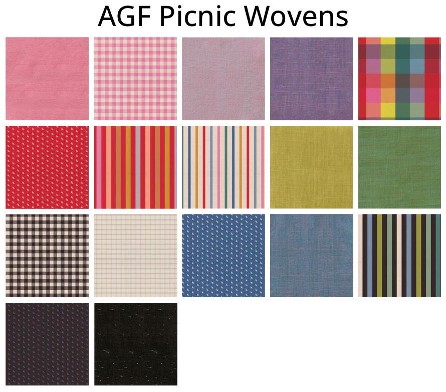 **PREORDER**  Picnic Wovens by Suzy Quilts - Full Collection Bundle | AGF