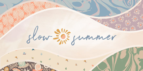 TINY MOON RAIN  - Slow Summer by Suzy Quilts | AGF