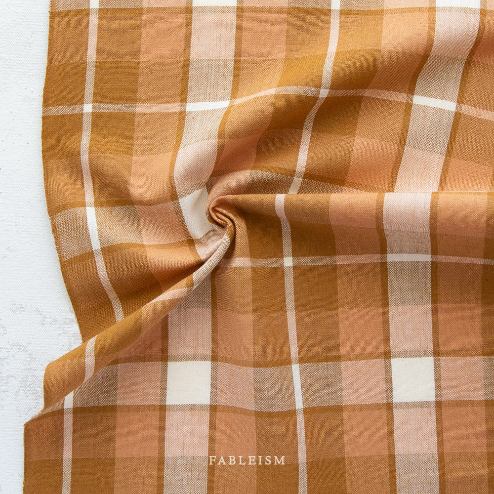 ** PREORDER **  Arcade Plaid Woven - ACORN