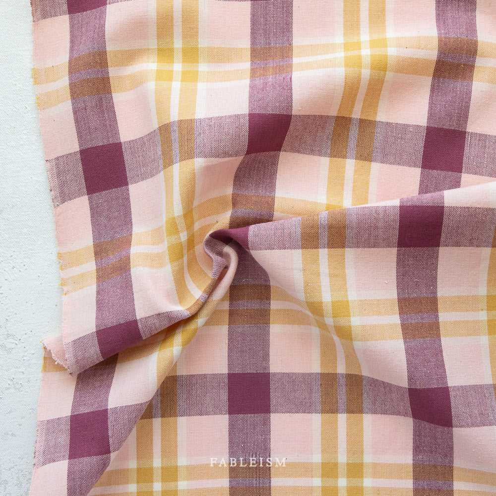 ** PREORDER **  Arcade Plaid Woven - WILDBERRY