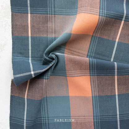 MIDNIGHT - Arcade Plaid Woven | Fableism