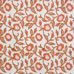 Trumpet Vines in SIENNA - Indian Block Prints: Cottage | Fableism