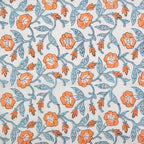Trumpet Vines in WINTER - Indian Block Prints: Cottage | Fableism