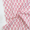 Stamp Floral in PINK - Indian Block Prints: Cottage | Fableism