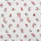 Dottie Floral in CREAM - Indian Block Prints: Cottage | Fableism