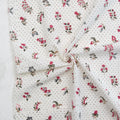 Dottie Floral in CREAM - Indian Block Prints: Cottage | Fableism