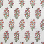 Wild Floral in BLUSHING - Indian Block Prints: Cottage | Fableism