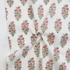 Wild Floral in BLUSHING - Indian Block Prints: Cottage | Fableism
