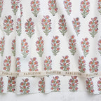 Wild Floral in BLUSHING - Indian Block Prints: Cottage | Fableism
