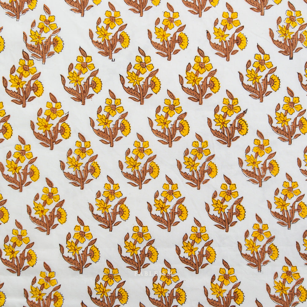 Weekend Floral in SUMMER - Indian Block Prints: Cottage | Fableism