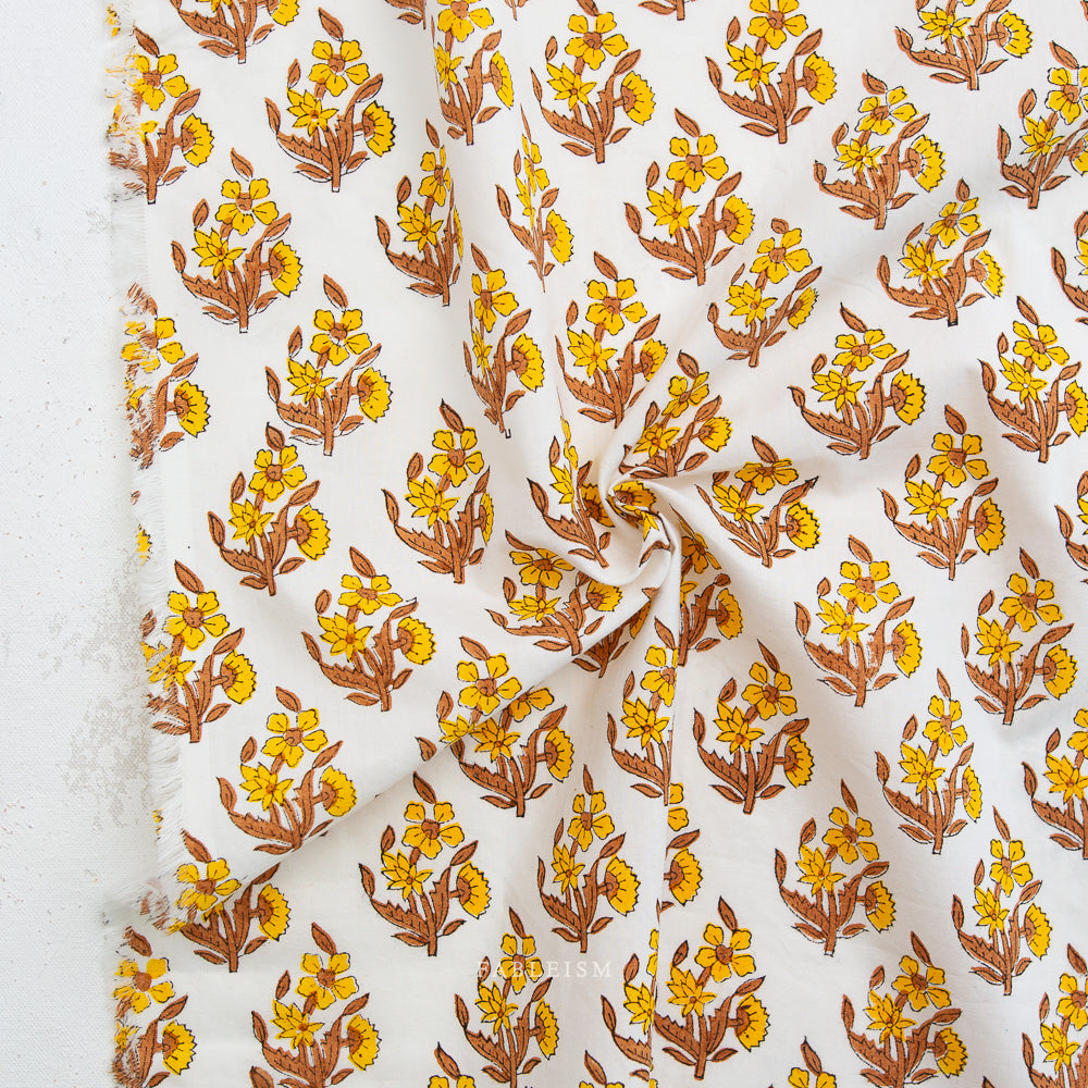 Weekend Floral in SUMMER - Indian Block Prints: Cottage | Fableism