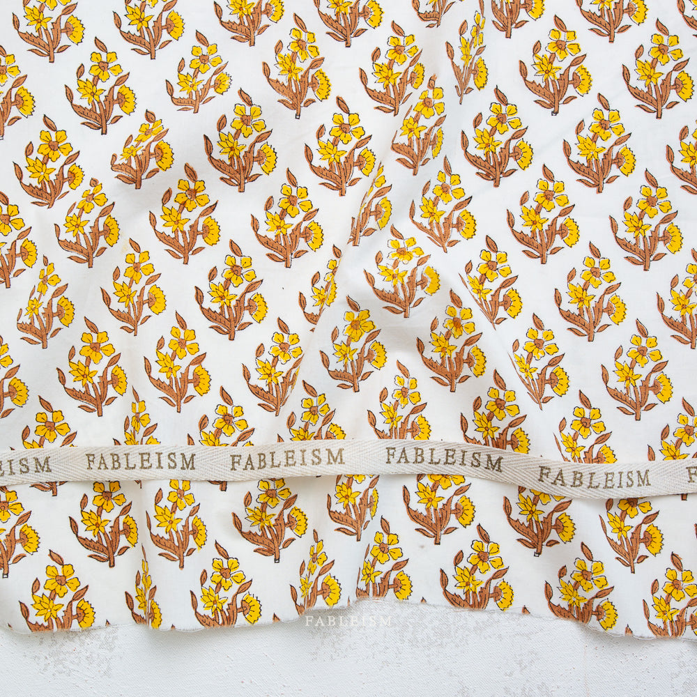 Weekend Floral in SUMMER - Indian Block Prints: Cottage | Fableism